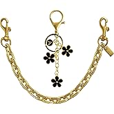 Xandova Cute Bag Charm Purse Extender Chain, Elegant Purses Charms for Handbag, Key Chains Accessories for Women Girls