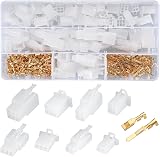 Lzijun 380Pcs 2.8mm Plug Kit 2/3/4/6 Pin Auto Wire Connector Set view 1