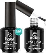 Beetles Gel Polish 2 in 1 Base Gel & Nail Glue Kit 15ml 2pc UV/LED