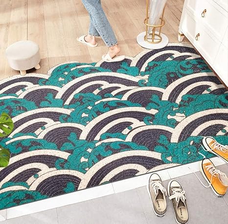 Amazon 玄関マット 100 1cm 泥落としマット ドアマット 洗える 屋内 屋外 業務用 家庭用 滑り止め付き 業務用に最適なシンプルデザイン 柄 屋内用 インドアマット シンプル 屋外兼用 耐磨耗性 シンプル 花柄 カラー 玄関マット 玄関マット オンライン通販