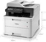 Brother MFC-L3730CDN Colour Laser All-in-One Printer Scanner Copier Fax A4 view 3
