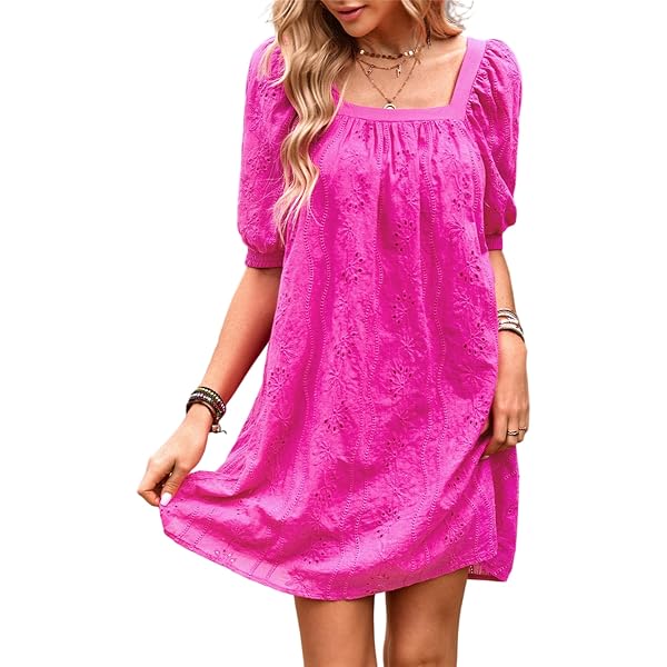 Women's Christmas Mini T-Shirt Dress Sequin Christmas Tree Short Sleeve  Round Neck Loose Short Dress (Burgundy, S) at Amazon Women's Clothing store