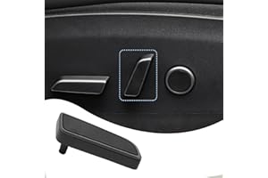 Betherioa Seat Adjustment Button Compatible with Tesla Model 3 Model Y 2021 2022 2023, Driver Side Seat Back Forward Adjustment Button Cover Replacement, Replaces Part 1098841-00-E (Black)