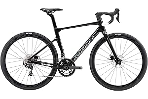 KABON Full Carbon Road Bike, 700C Carbon Fiber Frame Road Bike with Shimano 105 22 Speed Disc Brake Racing Bicycle with Carbon Wheelset