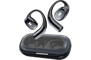 Monster Wireless Earbuds Open Ear AC311, Bluetooth 5.4 Open Ear Headphones, Up to 30 Hours Playtime Bluetooth Ear Earphones w