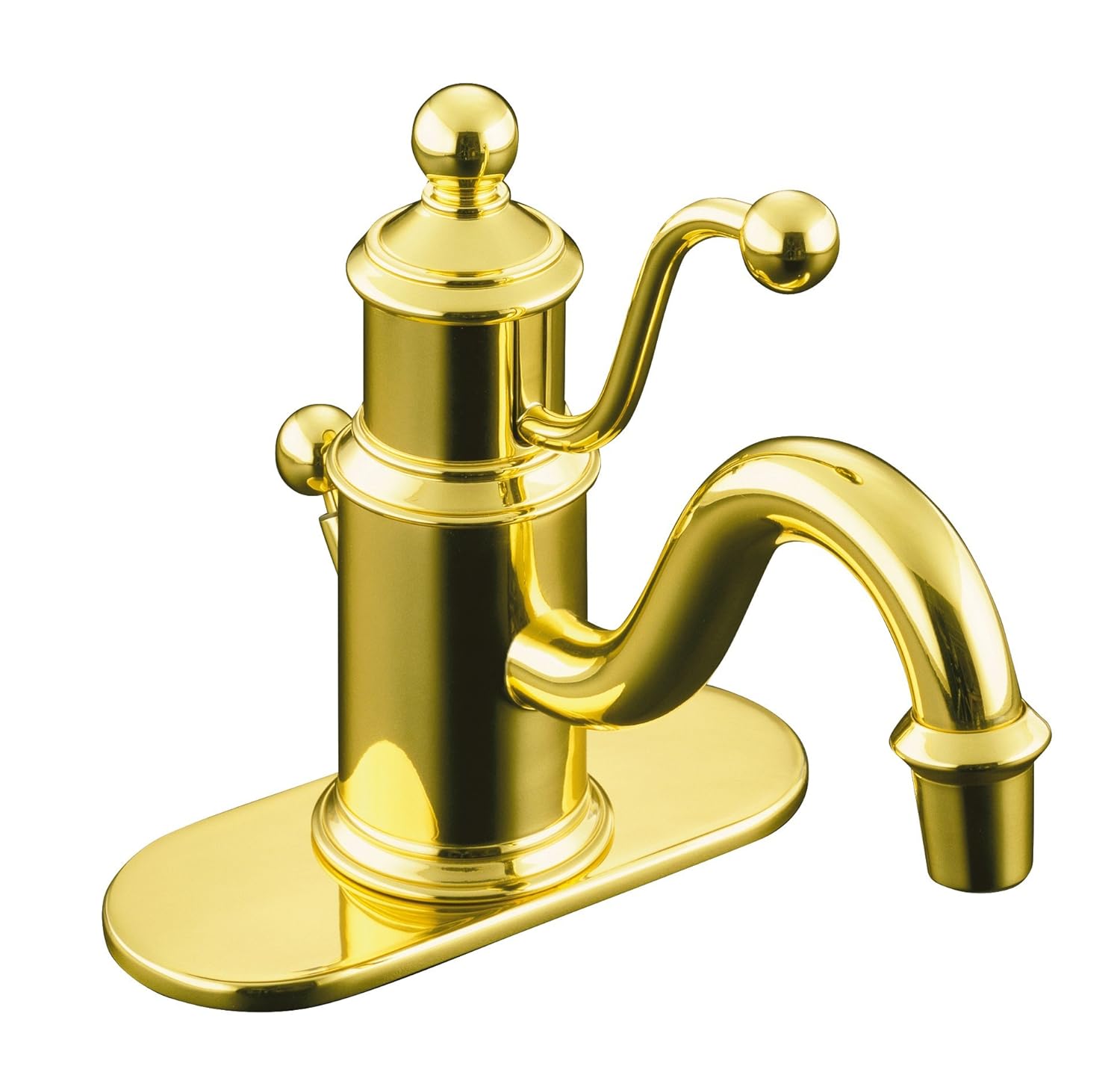 Buy Kohler K 138 Pb Antique Single Hole Lavatory Faucet Vibrant