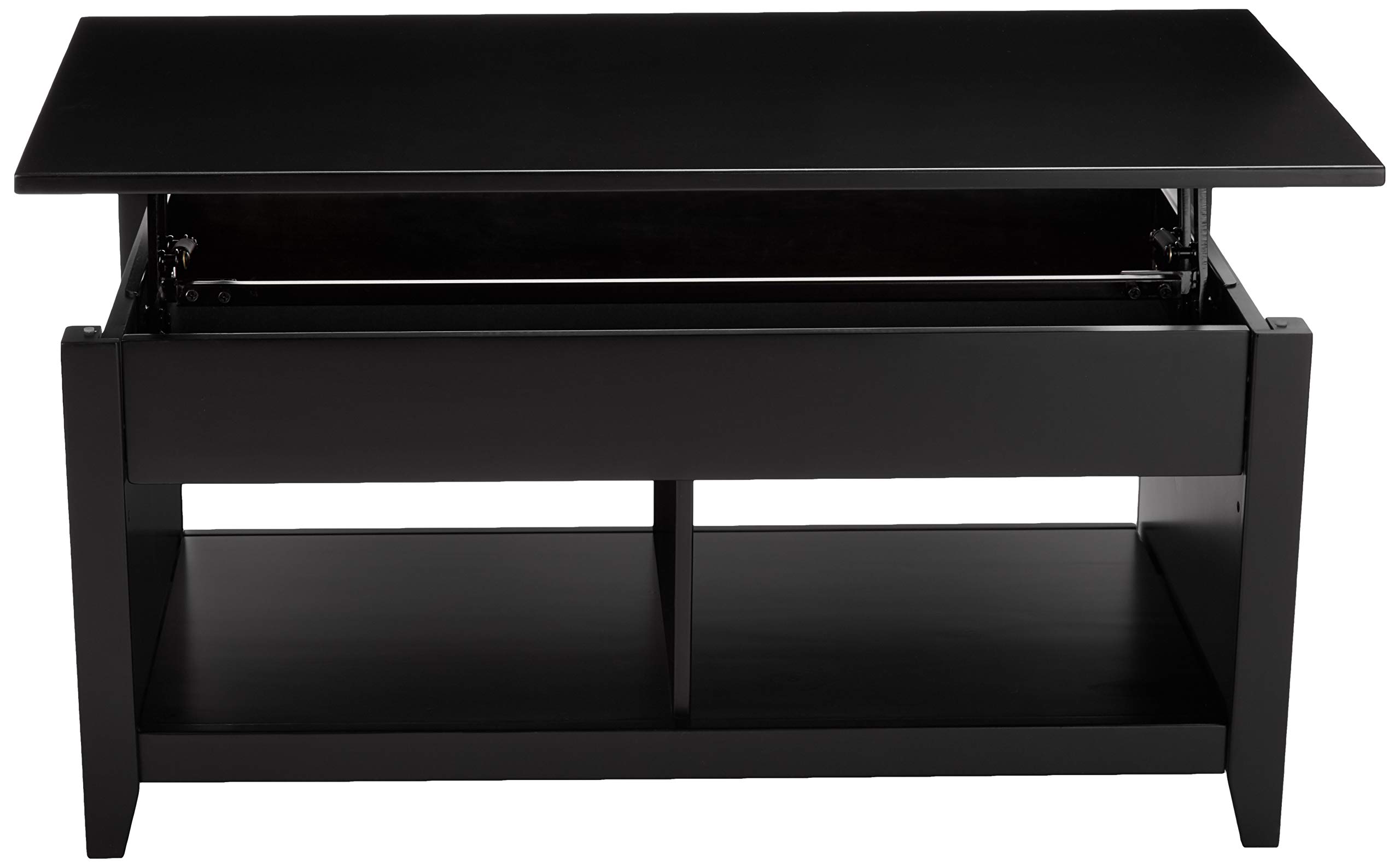 Amazon Basics LiftTop Storage Coffee Table, Black Buy Online in Japan