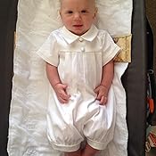 lauren madison christening romper