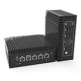 Fanless N100 Industrial Mini PC Micro Firewall