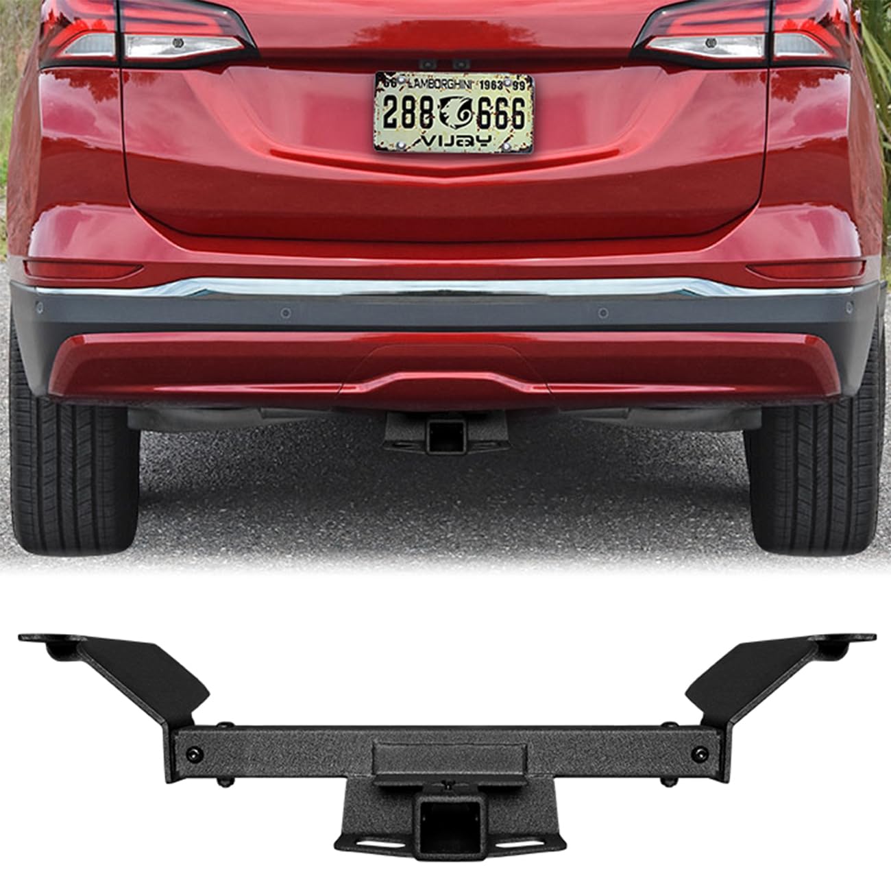 Photo 1 of Vijay Class 3 Trailer Hitch Fits 2018-2024 Chevy Equinox and 2018-2024 GMC Terrain (Excluding Diesel Trailer) 2” Hitch Receiver