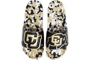 HYPE CO Hype NCAA Team Graphic and Color Unisex Quick Dry Slydr Sandal