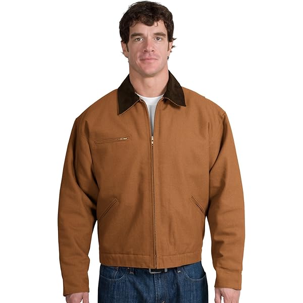 Amazon.com: CornerStone Unisex Tall Duck Cloth Work Jacket, Black