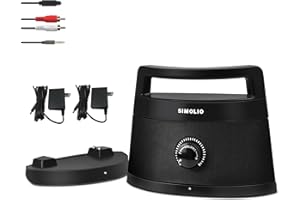 SIMOLIO Wireless TV Speaker for Smart TVs, Bluetooth TV Speaker for Seniors & Elderly, 3 EQ Modes, Voice Highlighting, 164ft 