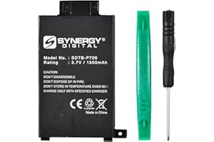 Synergy Digital Tablet Battery, Works with 53-000186 Tablet, (Li-Pol, 3.7V, 1500 mAh) Ultra Hi-Capacity Battery