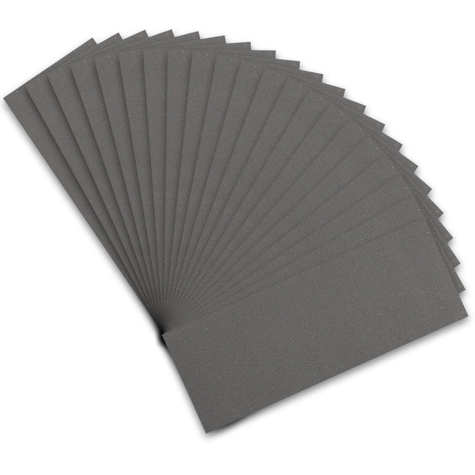 STEBRUAM Wet and Dry Sandpaper 1000 Grits, Sandpaper Assorted for Cars Polishing Metals Walls Wood Furniture Sanding, 21 Sheets Sand Paper 9x3.6 Inch