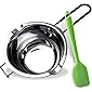 Stainless Steel Double Boiler Melting Pot with 600ML, Chocolate Melting Pot with Heat Resistant Handle for Butter Candy…