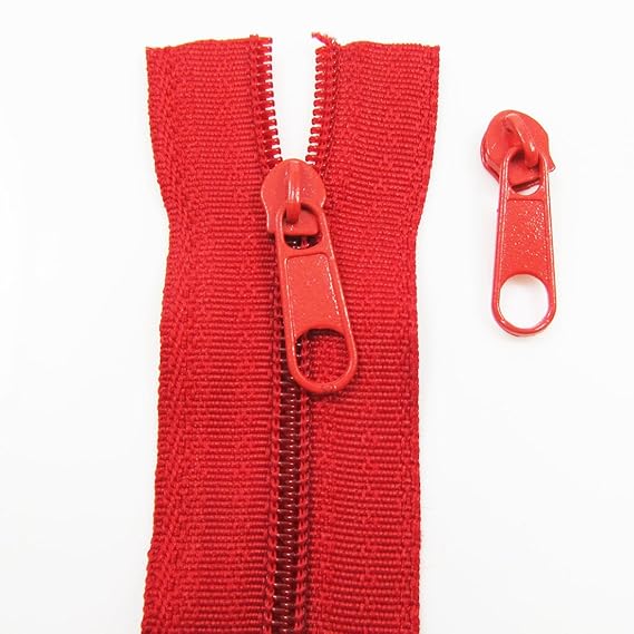 5 Metres No. 3 CONTINUOUS ZIP + 10 SLIDERS LIGHTWEIGHT *19 COLOURS