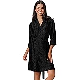 Tara Sartoria Luxury Artisan Silk Robe for Women, Washable, Knee Length, Jacquard, XS–4XL, Oprah Daily 2025