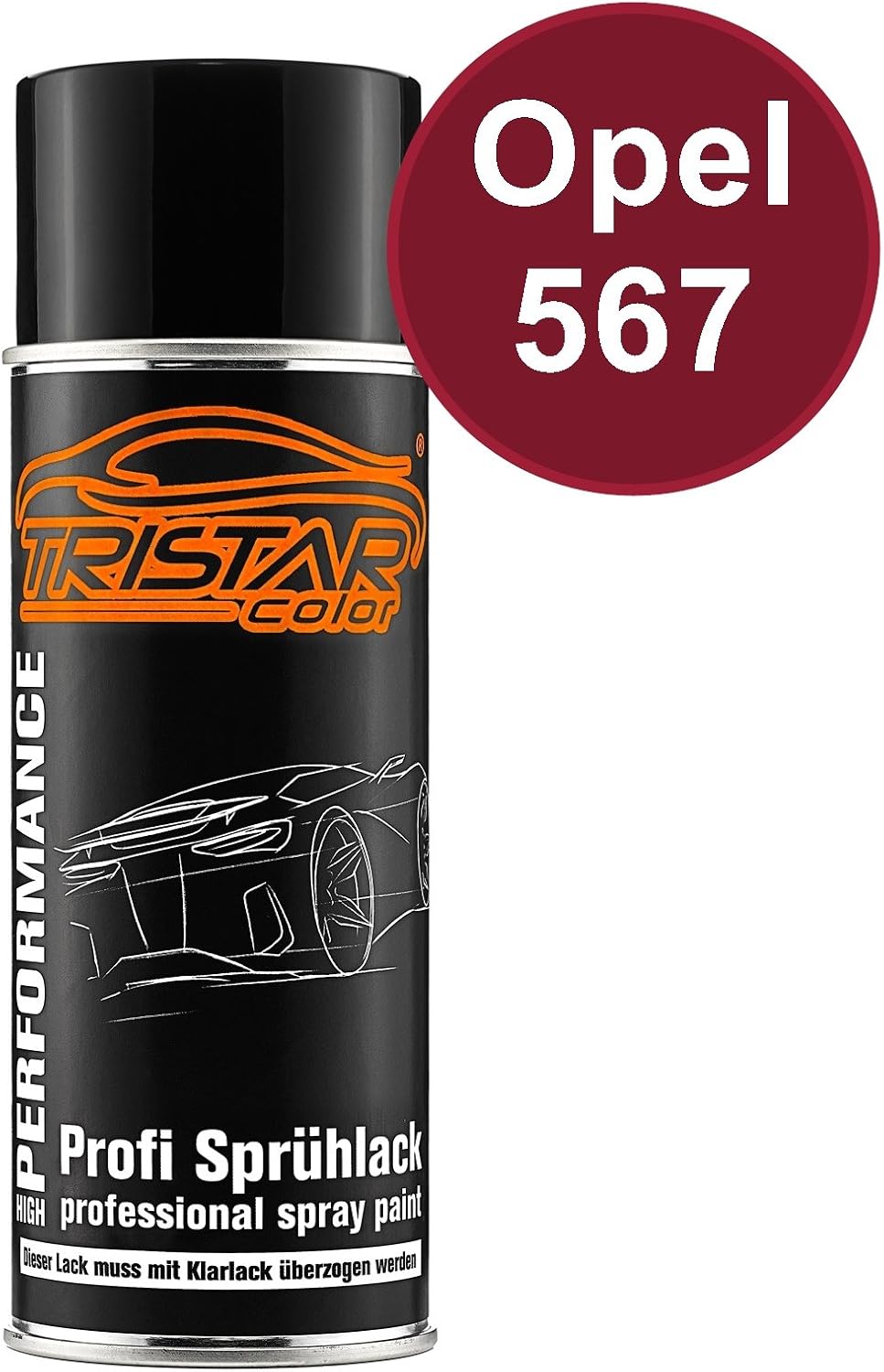 Car Paint Aerosol Opel 567 Tuscany Burgundy Red Base Coat Aerosol Spray 400 Ml Amazon De Auto