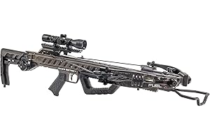 Killer Instinct Fuel 415 RDC Crossbow Kit 415 FPS 210 LB Draw Weight - Integrated RDC Crank with 5-Position Adjustable Stock and 4x32 Scope