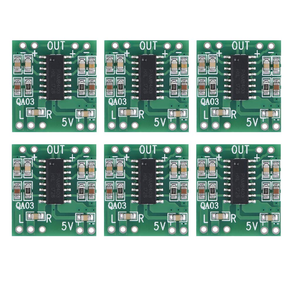  6pcs Digital Audio Amplifier Power Amp Module