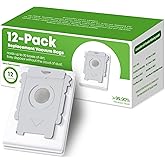 VBN 12 Pack Vacuum Bags for Roomba i/j/s &amp; 100-700 Combo Dirt Disposal Bags | Fits Roomba i3+ i4+ i5+ i6+ i7+ j7+ s9+ &amp; 104 105X 405X 415X 504X 505X 705X Combo for Daily Cleaning &amp; Pet Homes