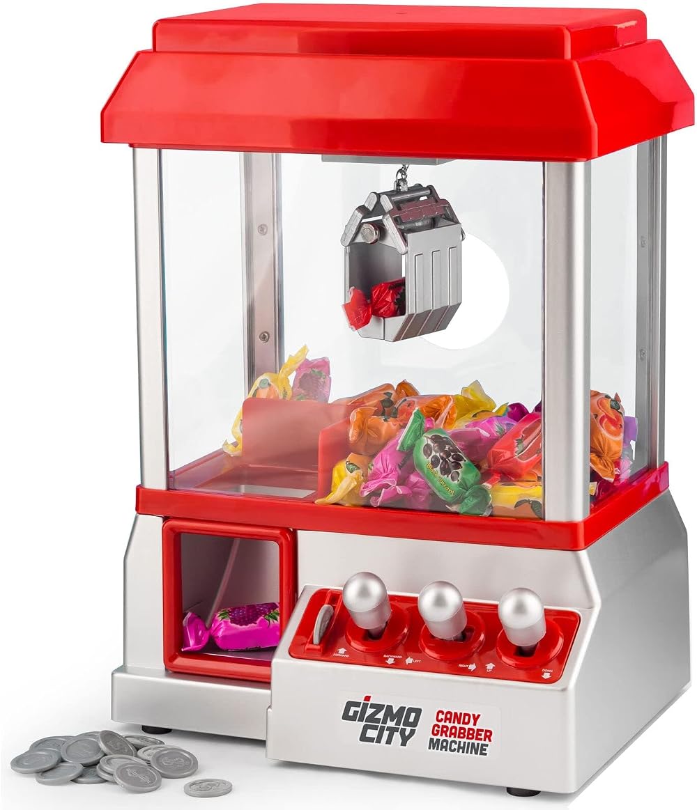Vivo Technologies Candy Grabber Machine Battery Operated Claw Arcade Game