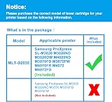 LCL MLT-D203E Toner Cartridge 2 Black 10000 Pages for Samsung SL-M3820 M4020 view 2