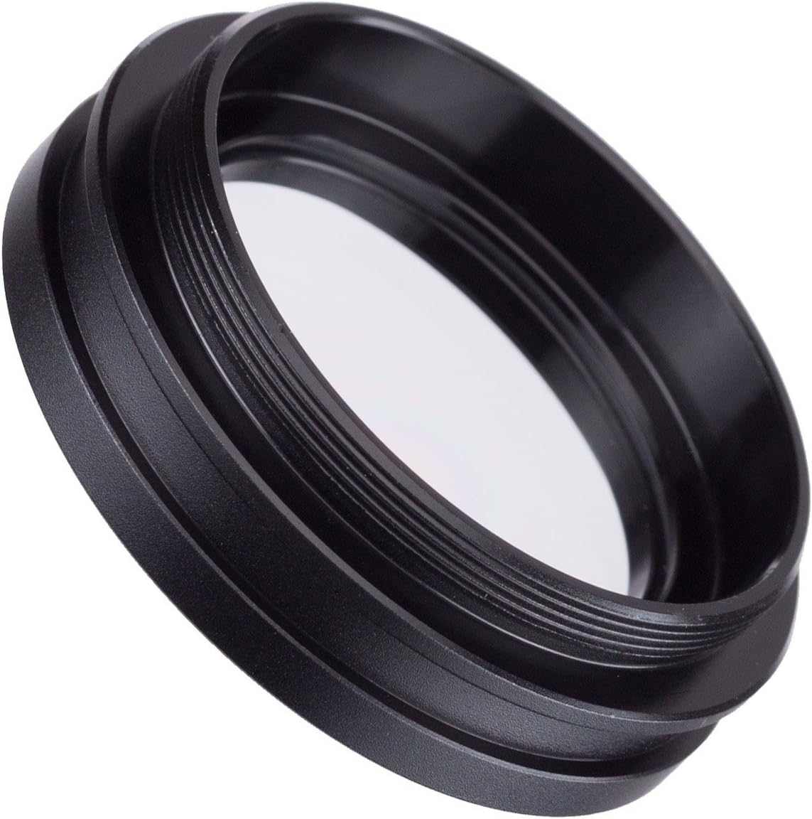 AmScope SM10 1X Barlow Lens For SM Stereo Microscopes (48MM), Black