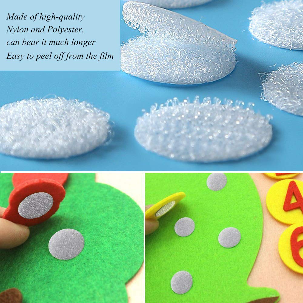 Quiklet 1400 Pieces Adhesive (700 Pair Sets) 3/4\