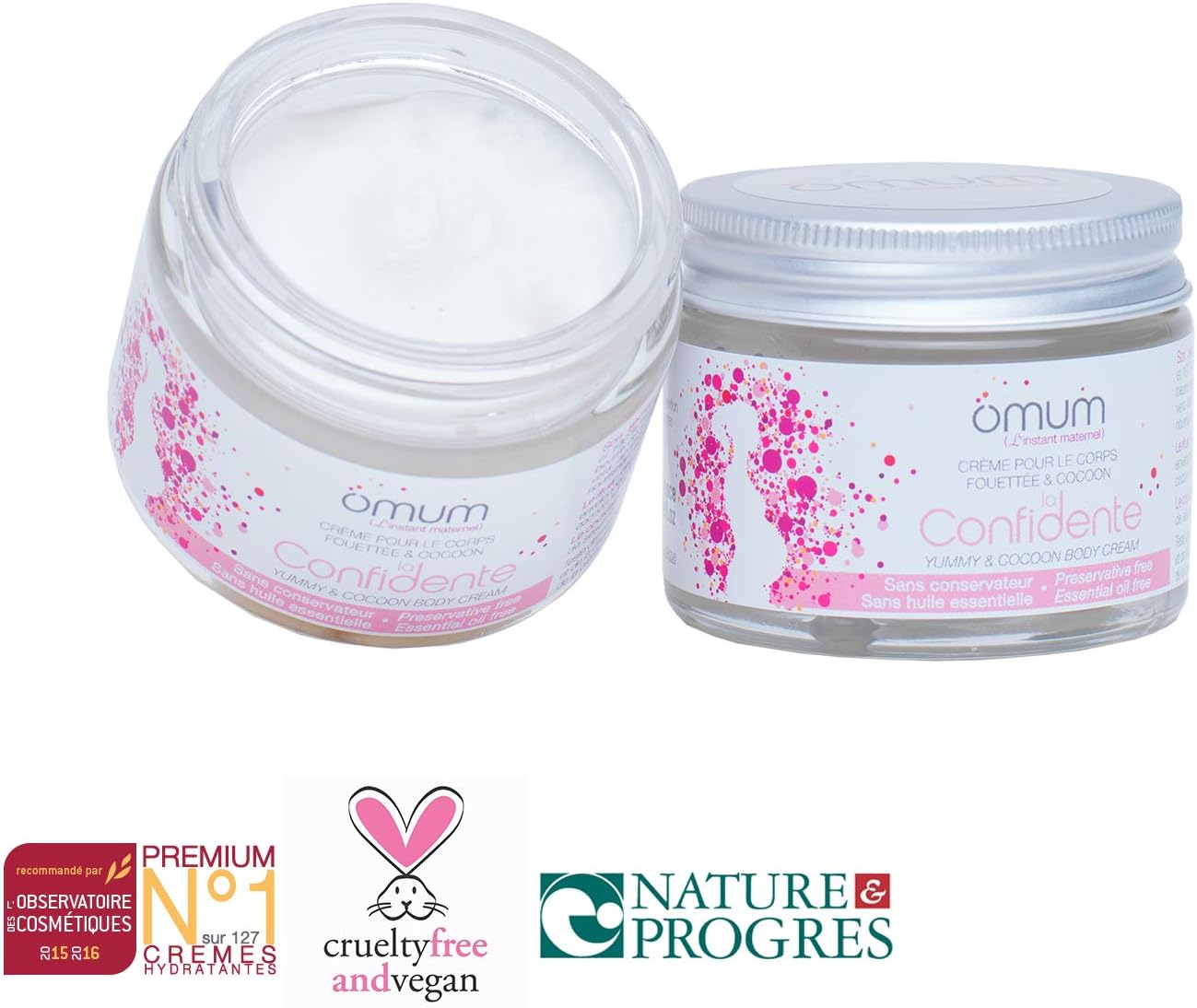 Omum The Confident Yummy Cream, Organic Pregnancy Cocoon Ritual, One Size - Image 3