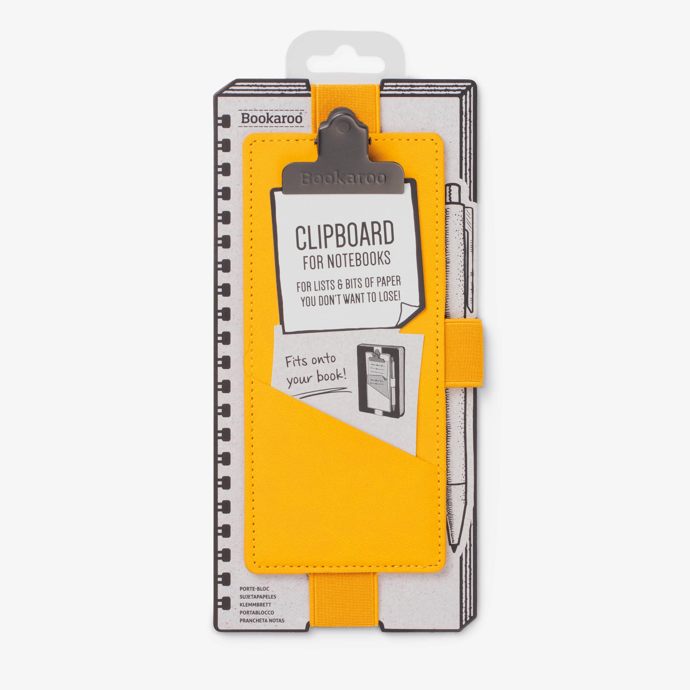 IF Bookaroo Clipboard for Notebooks - Yellow