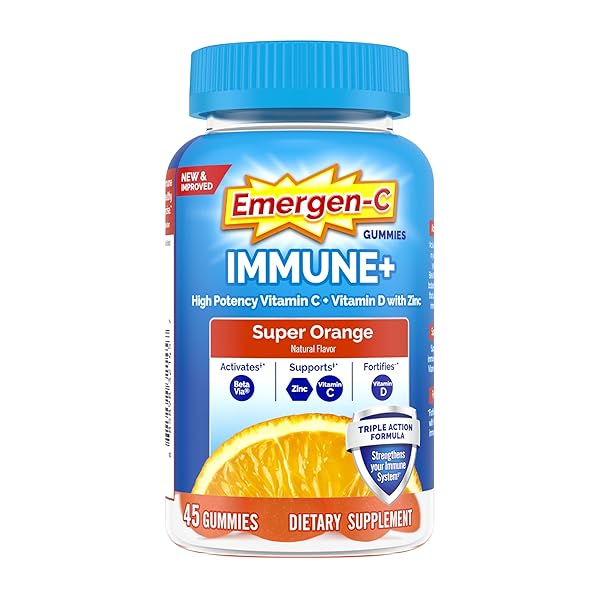 EMERGEN-C IMMUNE+ IMMUNE GUMMIES, VITAMIN D PLUS 750...