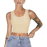 LODAY Women Transgender Tomboy FTM Elastic Chest Binder Bra Pullover Tank Top