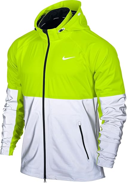 nike shield flash reflective running jacket