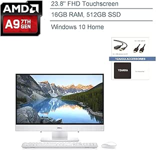 Amazon.com: 2020 Dell Inspiron 3000 3475 23.8" FHD Touchscreen All-in