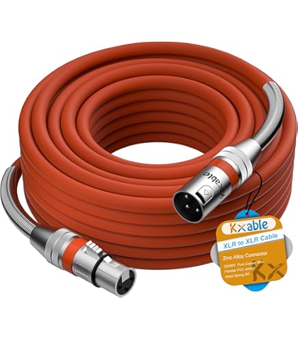 Audio2000'S Tm ADC203K 50ft 17AWG, Dual (XLRF-XLRM