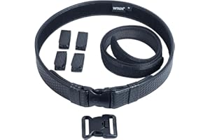 TAFTACFR Duty Belt for Law Enforcement Utility Security Military Police 2.0" Tactical Patrol Belt Set