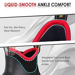 Kalkal Women's Deck Boots, Waterproof Ankle Rain
