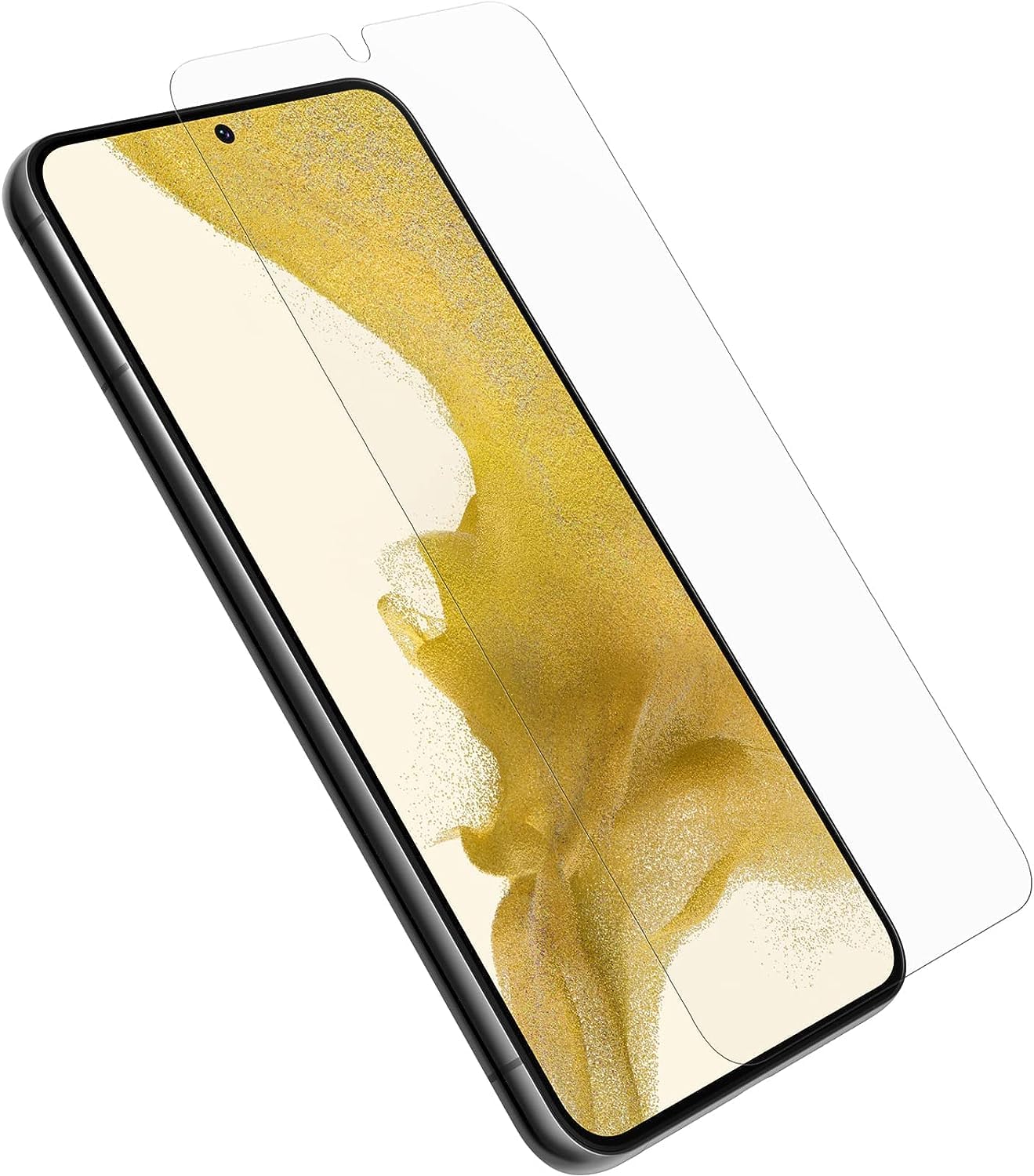 OtterBox Alpha Flex Screen Protector for Samsung Galaxy S22+, Shatter Resistant, Ultra Strong Protection against cracks and chips, Antimicrobial Protection