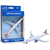 Daron British Airways A321 Union Jack Livery Single Planes Die-Cast Metal Collectible Airplane Toy with Plastic Parts for Ages 3+