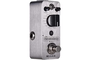 Groove Loop Drum Machine & Looper Pedal 3 Modes Max. 20min Recording Time Tap Tempo True Bypass Full Metal Shell