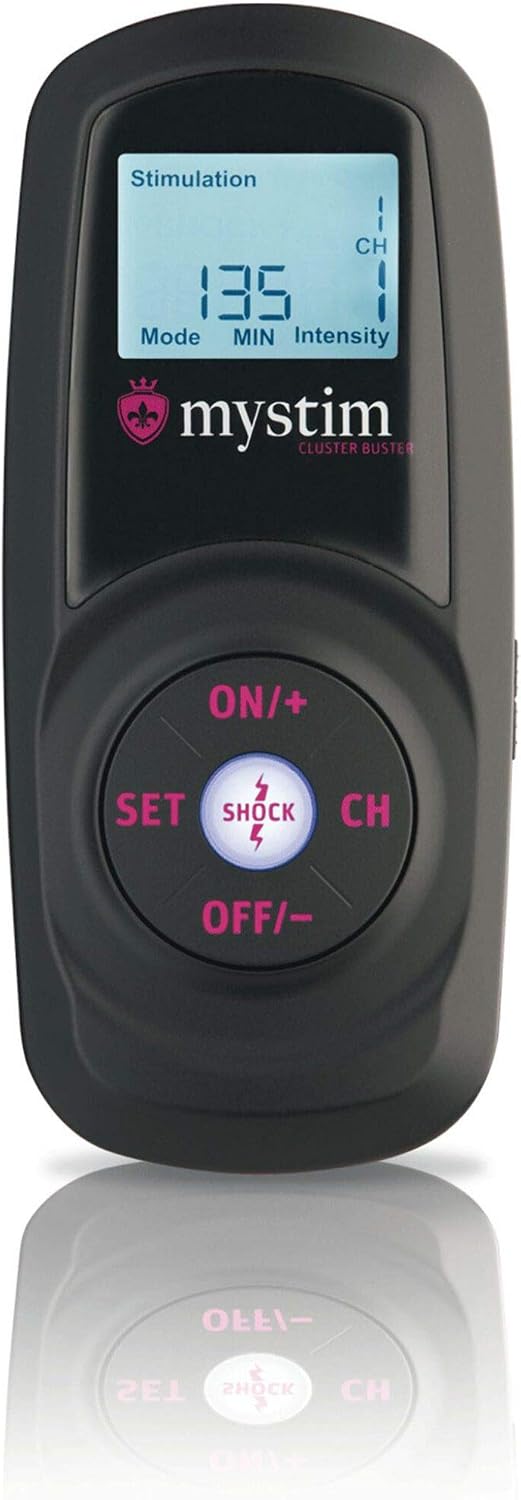 Mystim Cluster Buster Electrical Stimulation Device Black One Size - Image 5