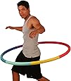 Sports Hoop Weighted Hoop, Weight Loss Trim Hoop 3B - 3.1lb (41 inches Wide) Large, Weighted Fitness Exercise Hoop with No Wavy Ridges (46 Minutes Workout and Lesson DVD Included)