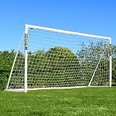 FORZA 12 x 6ft Soccer Goal - The World&rsquo;s #1 Backyard Goals! | 100% UK-Made, 5 Min Setup, Unbreakable Goalpost + Target &amp; Ball Bundle - Buy FORZA, Play Forever!