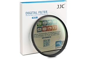 JJC Professional 58mm Circular Polarizer Polarizing Filter HD 18-Layer CPL Filter for Canon EOS Rebel T7 T6 T8i T7i T6i T6s T