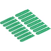 uxcell Snapback Strap Cover, Holes Plastic Adjustable Hats Snap Buckle | Replacement for Caps Repairing