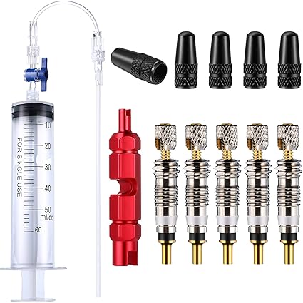 remove presta valve core tubeless