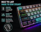 Sumvision Seeker Destroyer II 60% Mechanical Keyboard Red Switch RGB 19 Modes view 7
