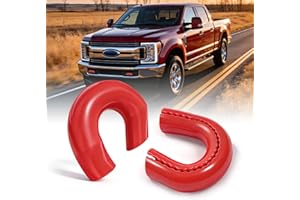 TOVIIEA Tow Hook Covers for Ford Super Duty F250 F350 F450 2017-2026 Thicken Upgrade, Tow Hitch Covers Compatible with F250/F